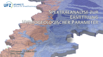 We investigate the Spectral Analysis of groundwater level fluctuations to estimate hydrogeological parameters